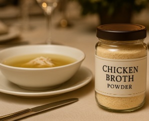 Chicken broth powder
