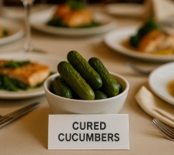 Cured Cucumbers