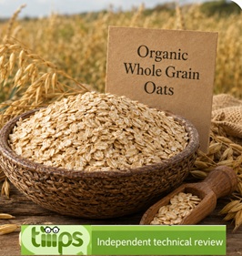 Whole grain oats organic