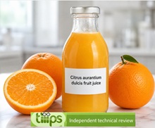 Citrus aurantium dulcis fruit juice