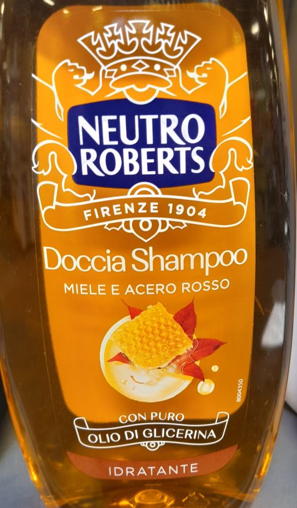 Neutro Roberts Doccia Shampoo Miele e Acero Rosso 250 ml