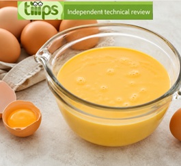 Pasteurized whole eggs