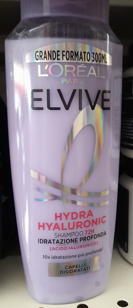 Elvive Hydra Hyaluronic Shampoo 72H Idratazione Profonda 300 ml
