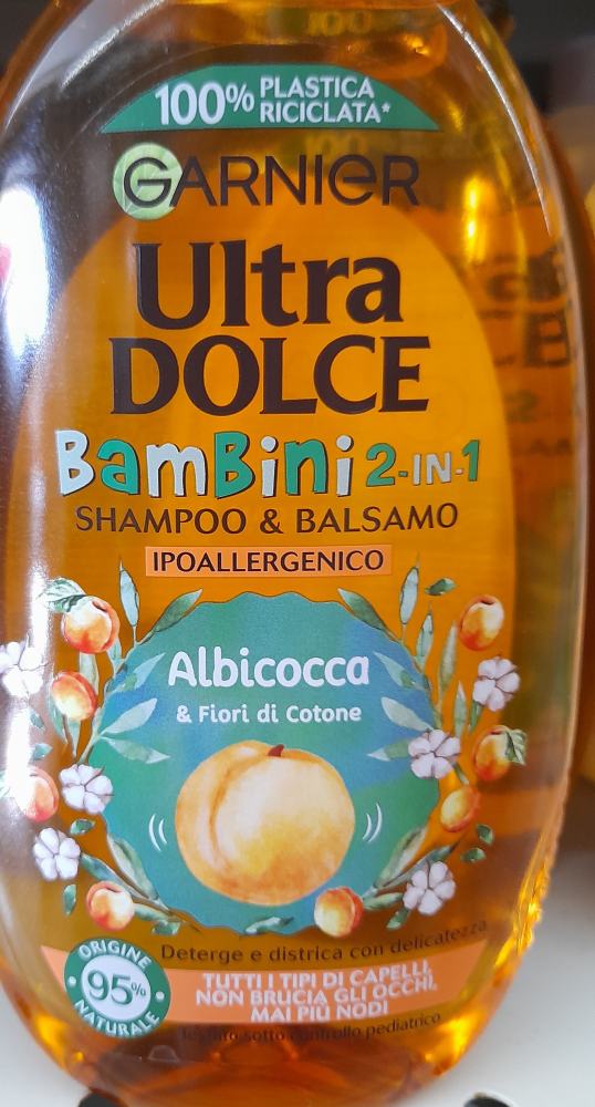 Garnier Ultra Dolce Bambini 2 in 1 Albicocca 250 ml