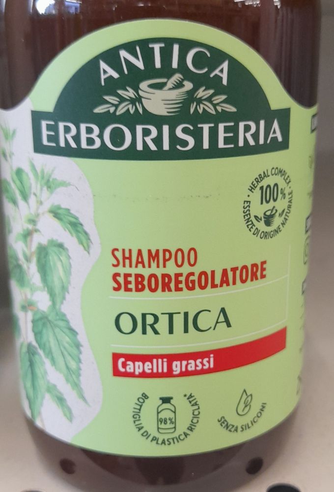 Antica Erboristeria Shampoo Seboregolatore Ortica Capelli Grassi 250 Ml