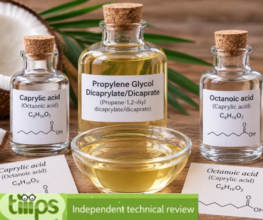 Propylene glycol dicaprylate/dicaprate