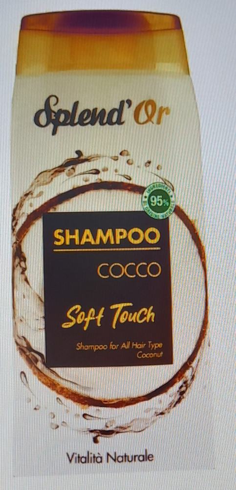 Splend' Or Shampoo Cocco Soft Touch 300 mL