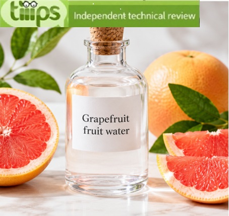 Grapefruit fruit water