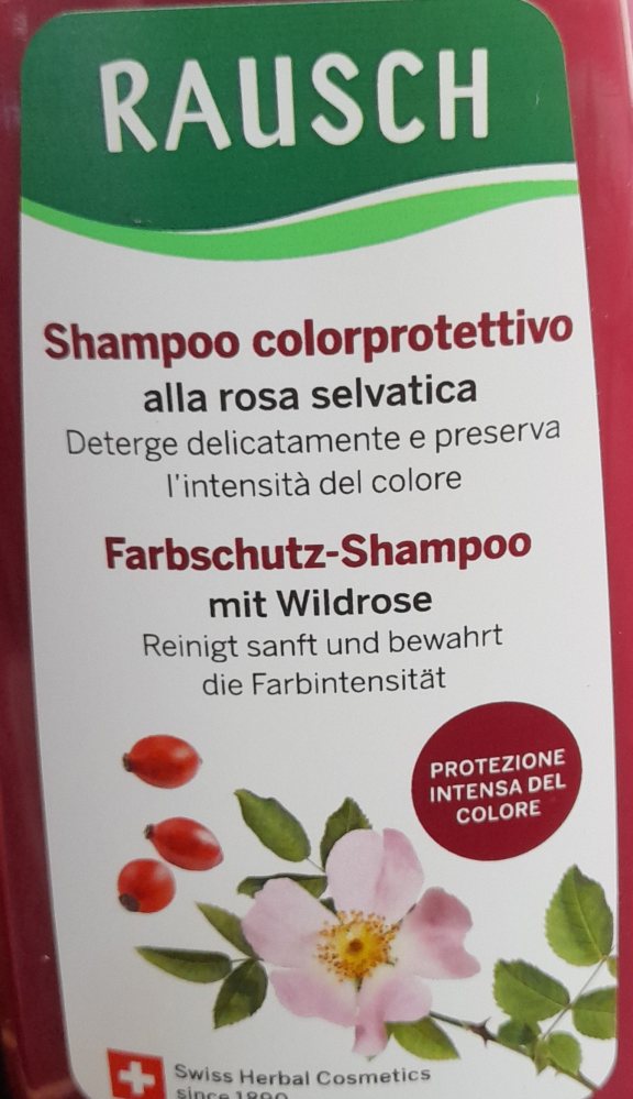 RAUSCH Shampoo colorprotettivo alla rosa selvatica 200 ml