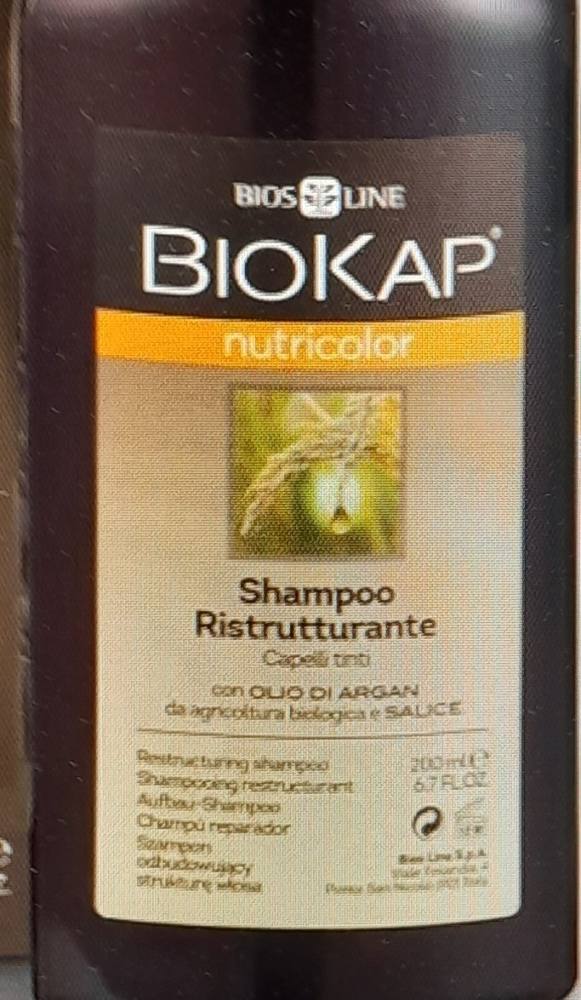 BioKap Nutricolor Shampoo Ristrutturante Capillare 200 ml