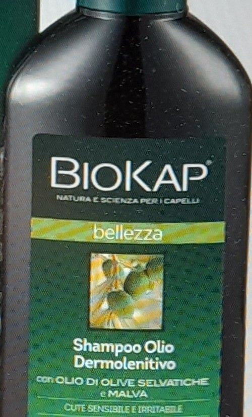 BioKap Bellezza - Shampoo Olio Dermolenitivo Per la cute sensibile e irritata 200 ml