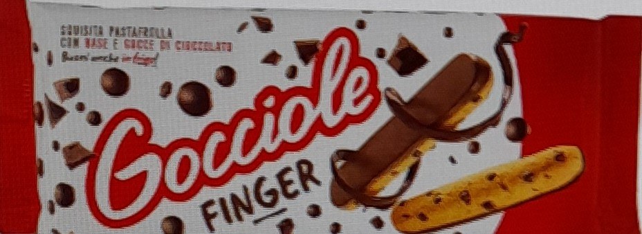 Pavesi Gocciole Finger Biscotti con Gocce di Cioccolato 120g