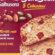 Galbusera BelleBuone 5 Colazioni Mirtilli rossi mandorle semi di zucca 5 x 40 g