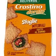 Delverde Crostino dorato Sfoglie Integrali 180 g