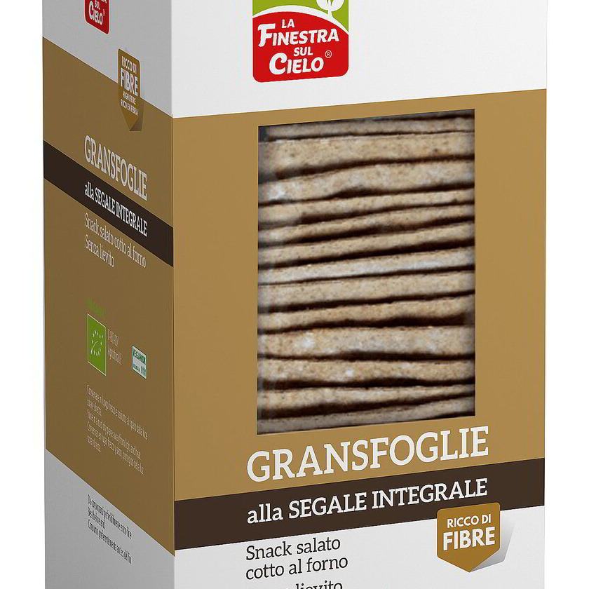 La Finestra Sul Cielo Gransfoglie alla segale integrale bio 90 g