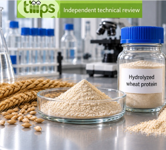 Hydrolysed wheat protein