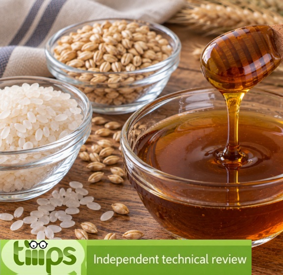 Rice and barley malt syrup