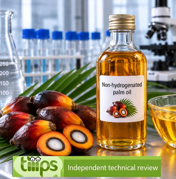 Non-hydrogenated palm oil