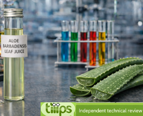 Aloe barbadensis leaf juice