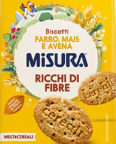 MISURA - Multicereali Biscotti farro, mais e avena