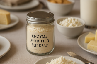 Grasso del latte modificato con enzimi