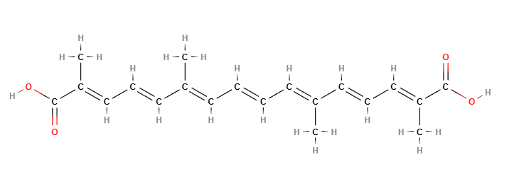 Transcrocetin